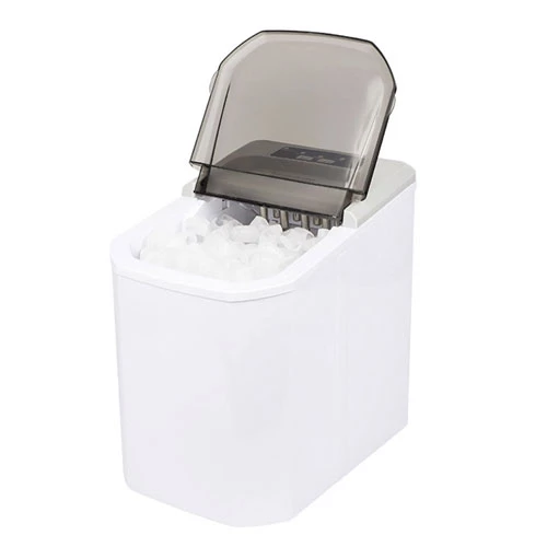 Self-cleaning Electric Ice Maker: 33LBS/24Hrs, Bullet Ice, for Home Kitchen, Office, Party