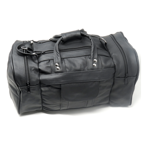 Travel Duffel Leather Weekender Carry-On Luggage And Gym Bag