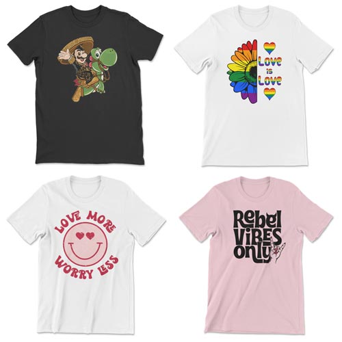 Regular Fit Stylish T-Shirts for Unisex