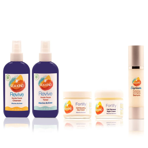 Fortify Day Cream And Night Cream + Revive Facial Cleanser And Toner + Perfecting Serum