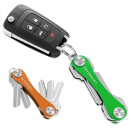 2 Pack KeySmart Classic Compact Key Holder And Keychain Organizer