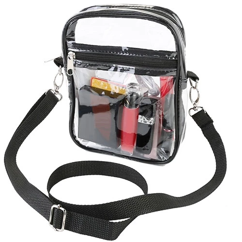 Clear Crossbody Bag Stadium Approved Clear Purse Transparent Small Shoulder Bag