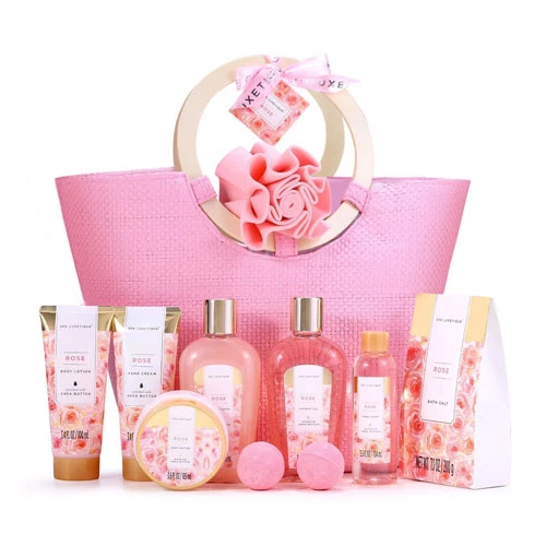 Rose Everyday Bath Set Tote