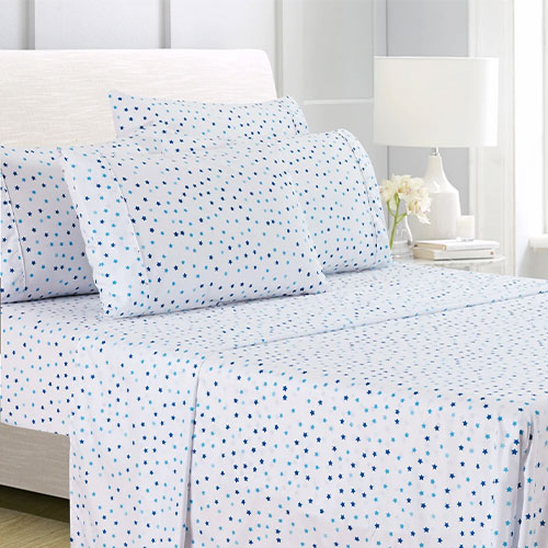 Blue Star Sheet Set- American Home Collection