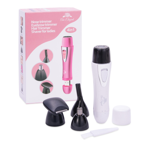 4 In 1 Rechargeable Facial Hair Removal for Women and Men