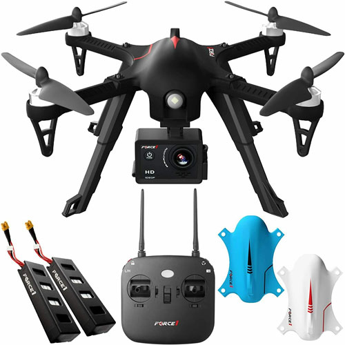 Force1 F100GP Renewed Drone with Camera for Adults