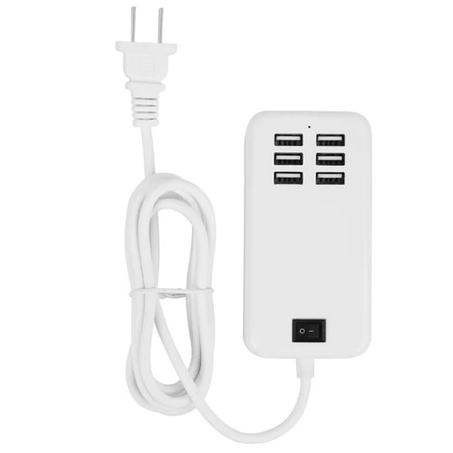 6-USB US AC Wall Charger