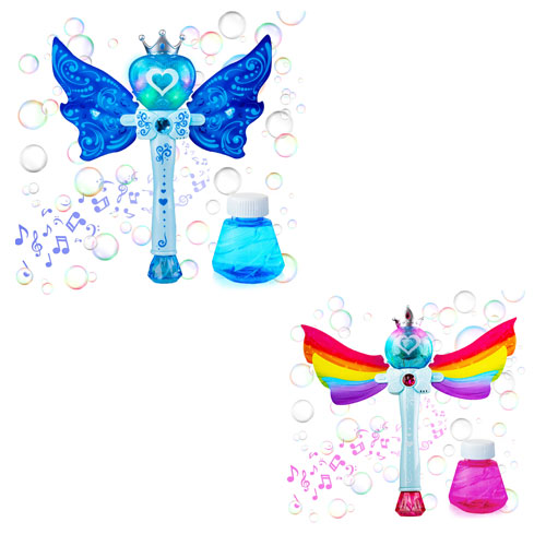 Blue Wand Bubble Maker