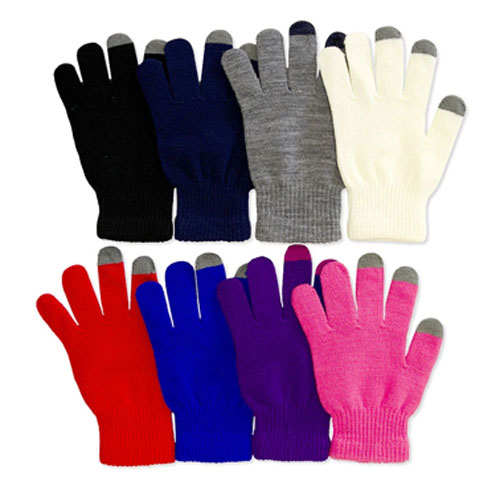 8 Pairs Ladies Touch Screen Magic Gloves