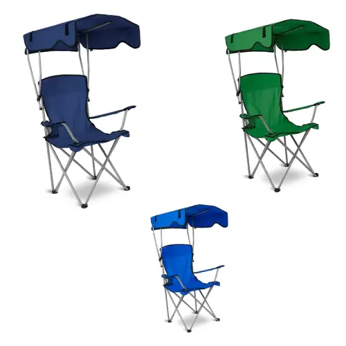 Foldable Beach Canopy Chair Sun Protection Camping Lawn Canopy Chair