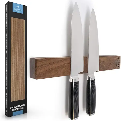 Wooden Magnetic Knife Strip