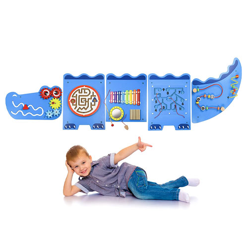 Crocodile Activity Wall Busy Board Panels