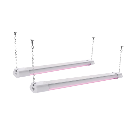 2pk 2ft Linkable Grow Shop Light
