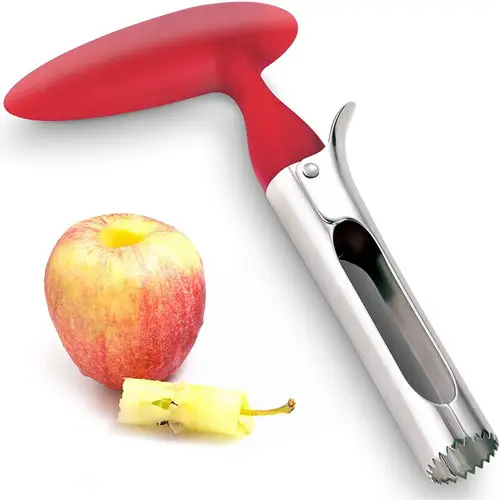 Apple Corer Stainless Steel - Red