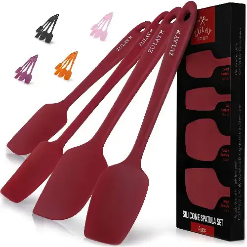 Silicone Spatula Set - 4 Piece