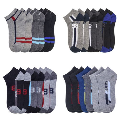 12 Pair Spandex Socks