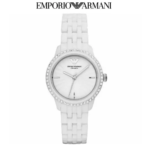 Armani Women's Quartz Ceramic Bracelet Watch