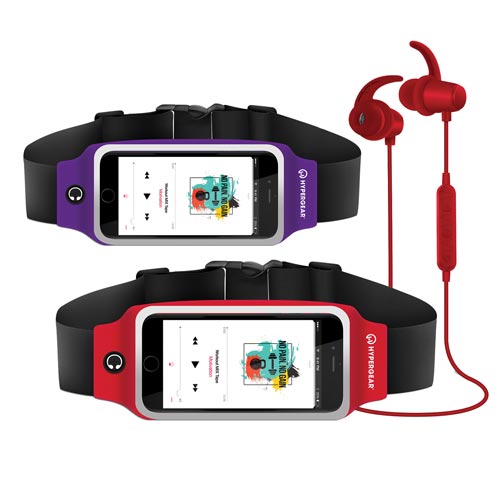 ActiveGear BT Earphone + Running Belt Set