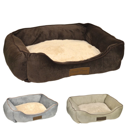 Comfy Pooch Velour Pet Bed