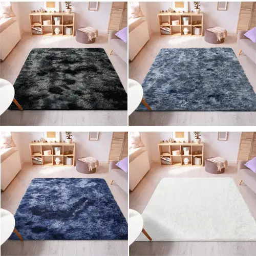 Merry Home Living Room Fuzzy Area Rugs for Bedroom Fluffy for Kids Room, Floor Indoor Shaggy Plush 