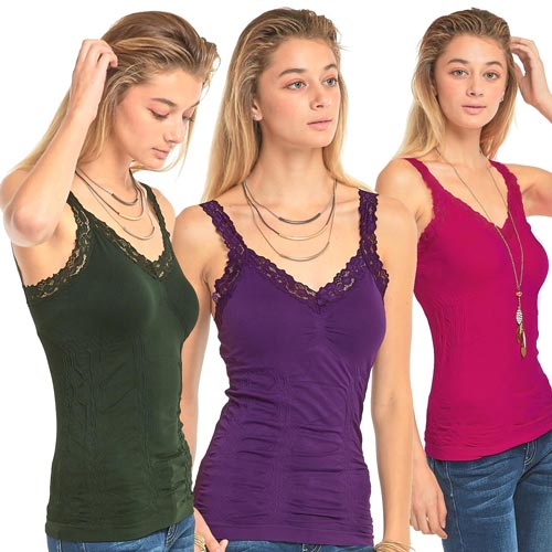 5 Pack Lace Camisol 