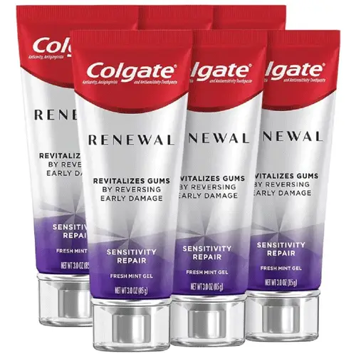 Colgate Renewal Sensitivity Repair Gel Toothpaste In Fresh Mint - 6 Pack