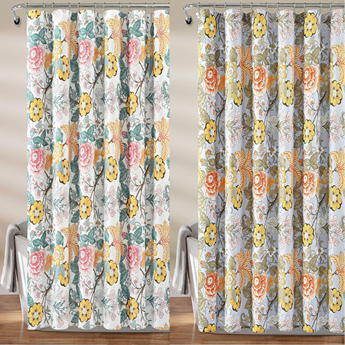 Sydney Shower Curtain Lush Decor