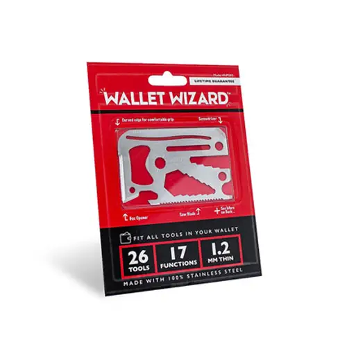 Wallet Wizard 26-in-1 Multi-tool