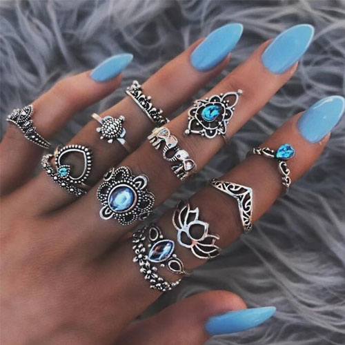 Bohemian Queen Of The Ocean Rings