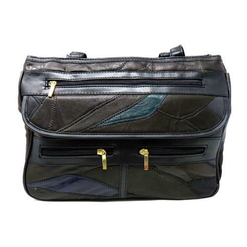 Shoulder Purse Leather Patches Easy To Carry And Spacious