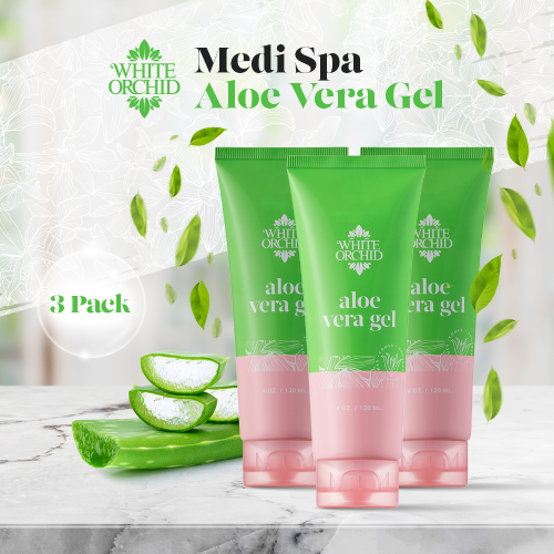 White Orchid Aloe Vera Gel - 3 Pack