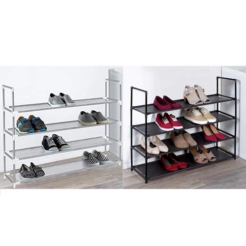 4 Tier Space Saving Shoe Racks