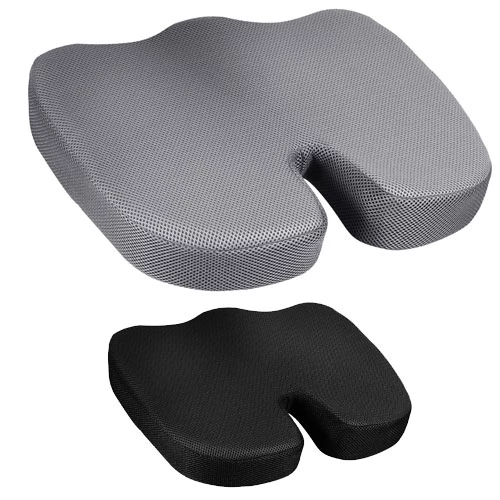 Orthopedic Memory Foam Seat Cushion for Office Car Seat - Tailbone And Hip Support