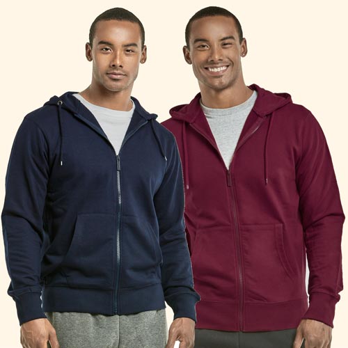 Top Pro Men's Terry Hoodie Jacket