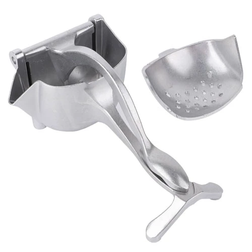 Heavy Duty Citrus Lemon Squeezer- Manual Juicer, Aluminum Hand Press: Efficiently Extracts Juice