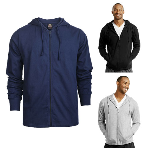 ET TU Men's Cotton Jersey Hoodie Jacket Pack Of 3