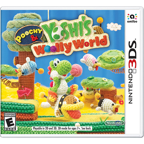 Poochy And Yoshi's Woolly World Nintendo 3DS Standard Edition