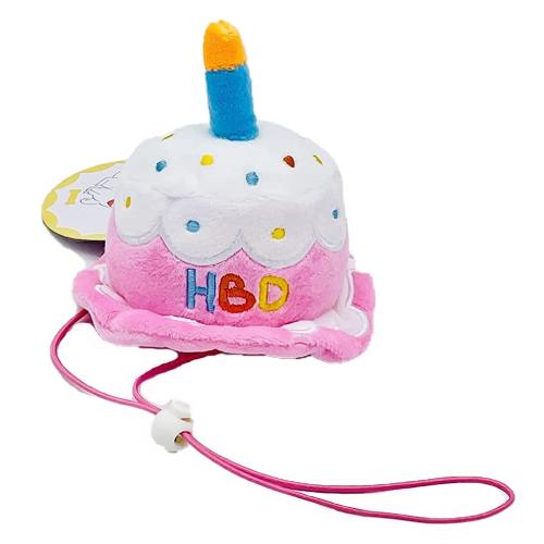 PawfectPals Birthday Cupcake Squeaky Toy for All Pets Dogs and Cats