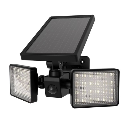 Dual Head Solar Security Motion Light