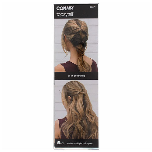Topsy Tail Hair Styling Kit, 5pcs