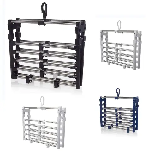 10 Rack Collapsible Pants Hangers
