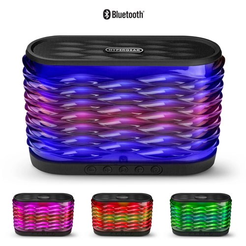 HyperGear Lyte Wireless LED Speaker Black
