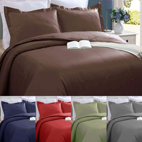 Hotel Peninsula Oversized Duvet Cover Set - 100% Cotton