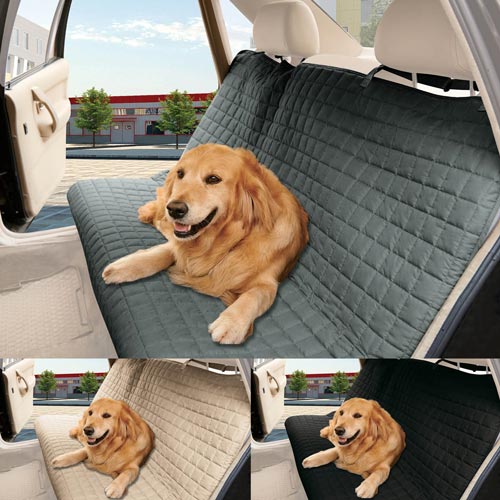 Elegant Comfort Quilted Design %100 Waterproof Premium Quality Bench Car Seat Protector Cover (Entir