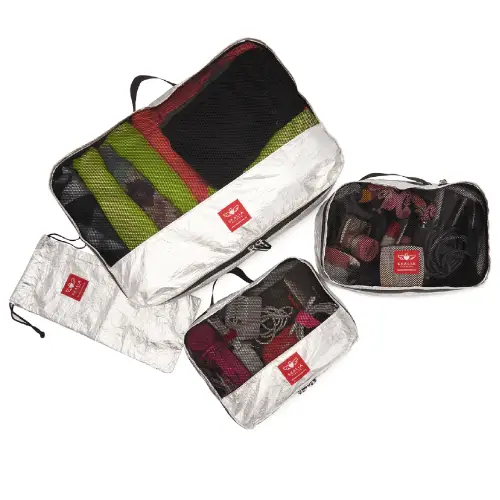 Chiara Travel Set Organizers TYVEK - 4 Pieces
