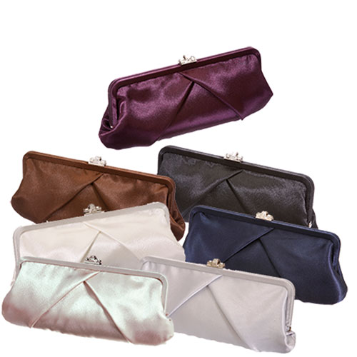Satin Evening Clutch