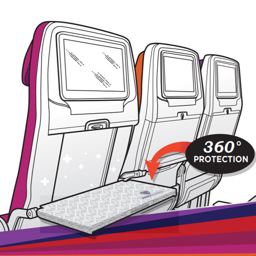 AxioGuard Protective Travel Tray Sleeves