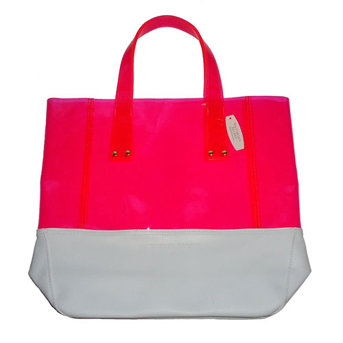 Beach Bag with "Victoria's Secret" Embossing 