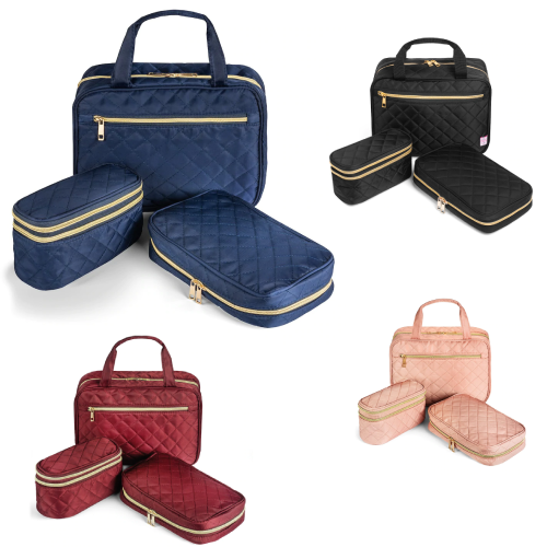 Ms. J Travel Trio 3-In-1 Travel Accessory Set