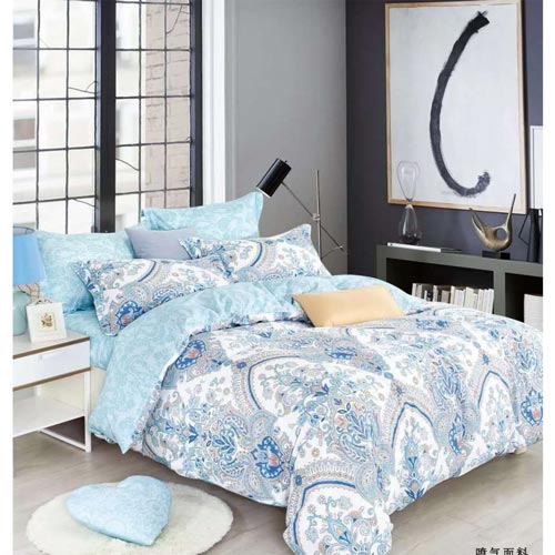 Jessie 100% Cotton 3 Pieces Reversible Comforter Set